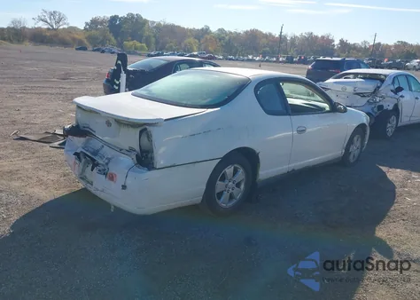 2007 Chevrolet Monte Carlo Ls из США, поврежденный, VIN 2G1WJ15K379396182